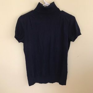 Banana republic short sleeve turtleneck